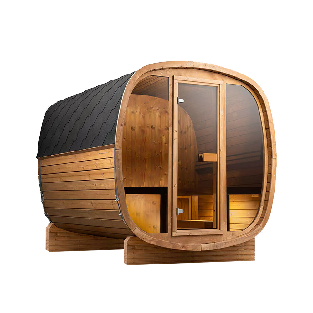 Orivon Wellness - Auris Two Luxury Outdoor Cedar Cabin Sauna