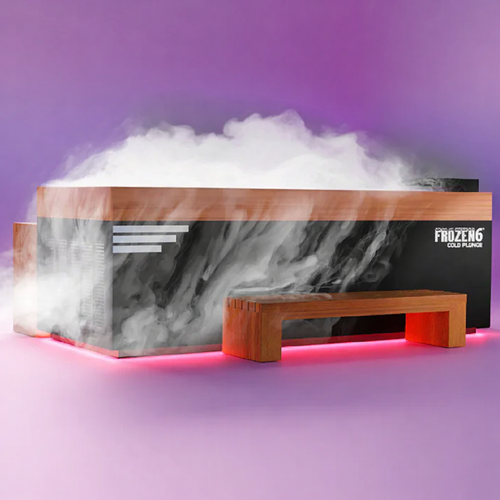 Medical Saunas Frozen 6 Cold Plunge Tub – Luxury Edition with Built-In Chiller
