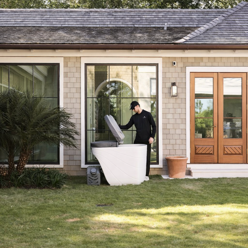 Nordic Wave Viking Cold Plunge Tub – App Controlled with Integrated Chiller